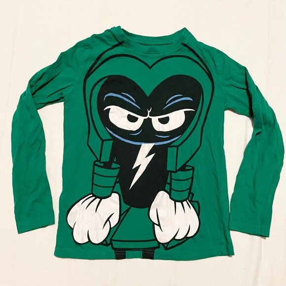 Looney Tunes Marvin The Martian Kids Long Sleeve Size Medium - Picture 1 of 16